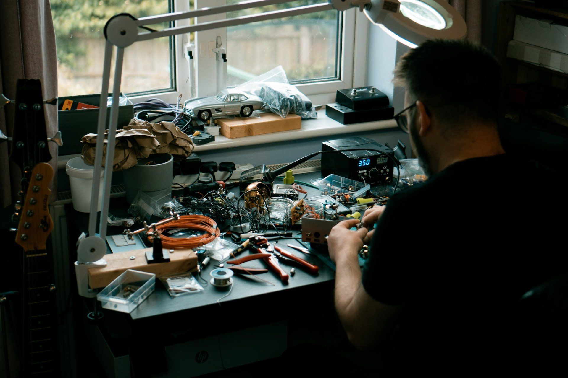 Michael emmergy FX making guitar pedals