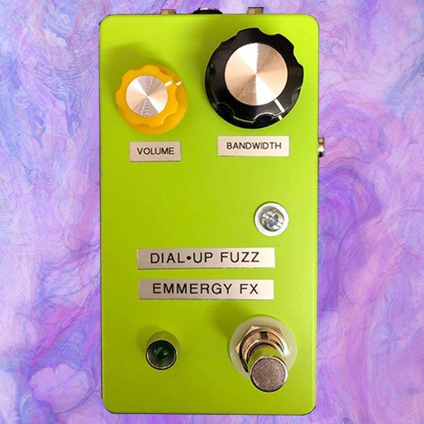 green guitar pedal