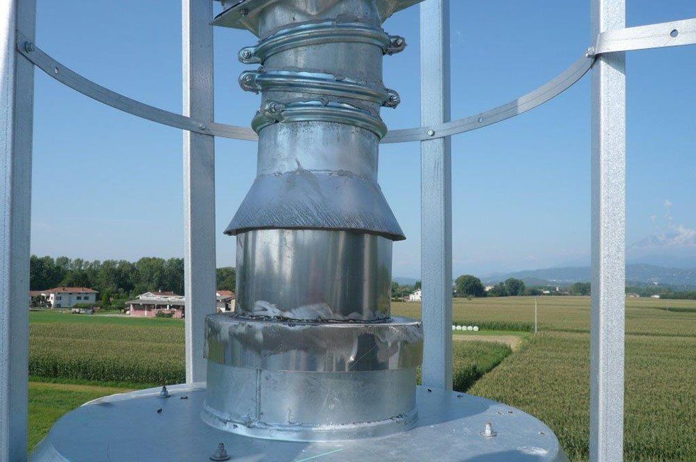 cisterna in impianto per agricoltura