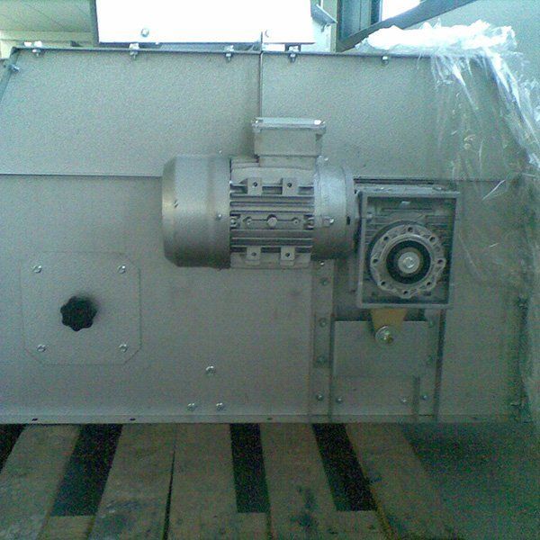 dettaglio elevatori a tazze per cereali