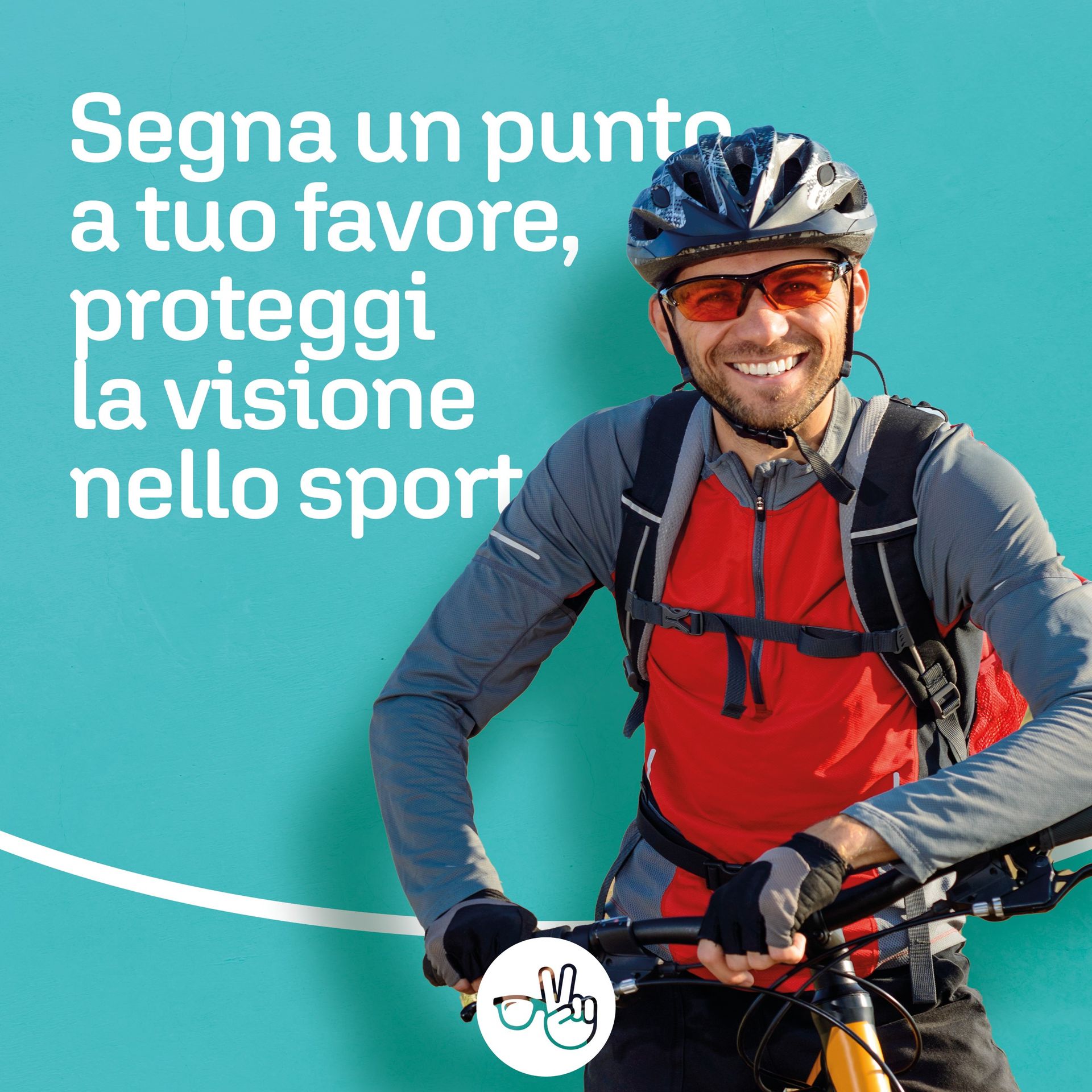 Montature specifiche per ciclismo, nuoto, basket