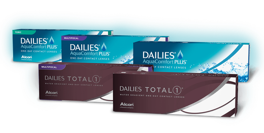 Lenti a contatto giornaliere, bi-settimanali e mensili