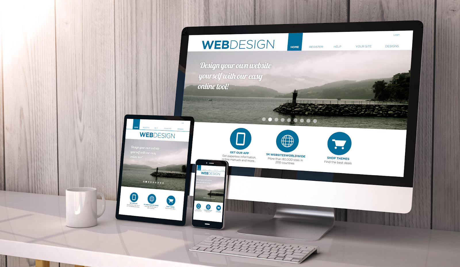 high end web design