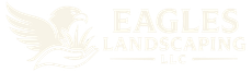 Logo of Eagles Landscaping LLC; eagle graphic over text.