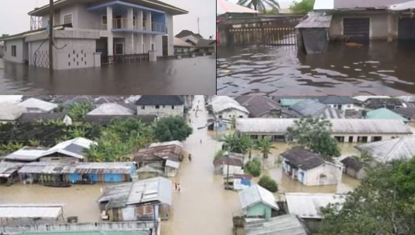 flooding in ijaw nation in the niger delta nigeria