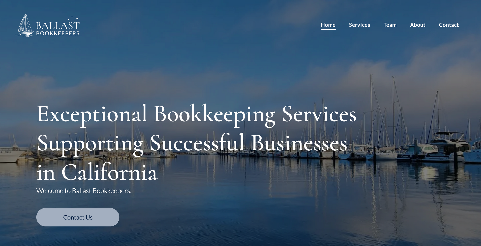 Ballast Bookkeepers website - Click to visit website