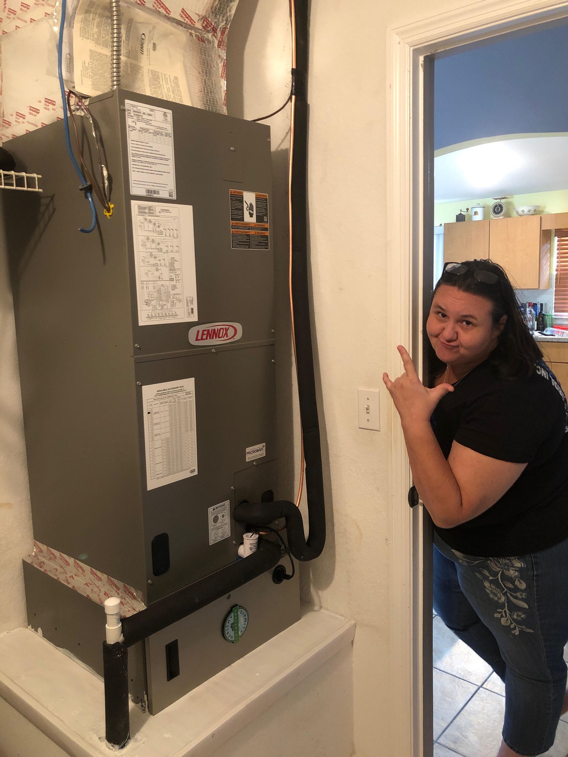 Home owner installed a whole house prifier