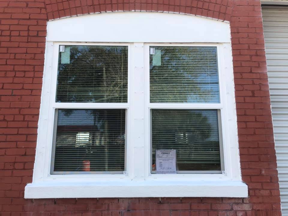 Red Brick Wall Window— New Port Richey, FL — Window Masters of Florida
