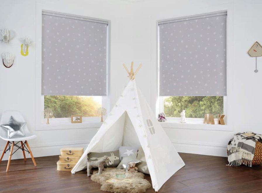 There Is A Teepee In The Middle Of The Room With Blinds — TT Shutters & Shading In Ballina, NSW