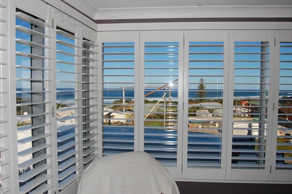 A Room With White Shutters and a View of the Ocean — TT Shutters & Shading In Mullumbimby, NSW
