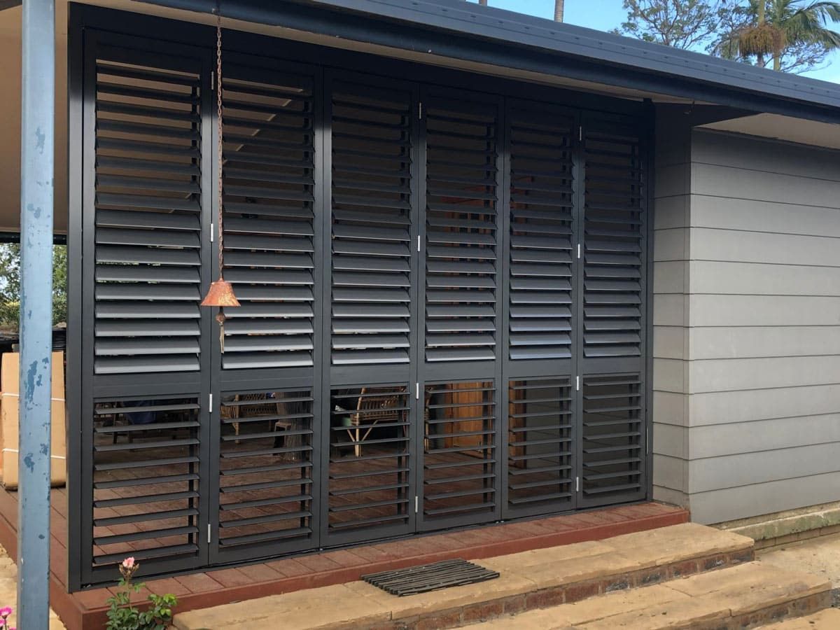 A House With a Lot of Shutters on the Windows — TT Shutters & Shading In Ballina, NSW