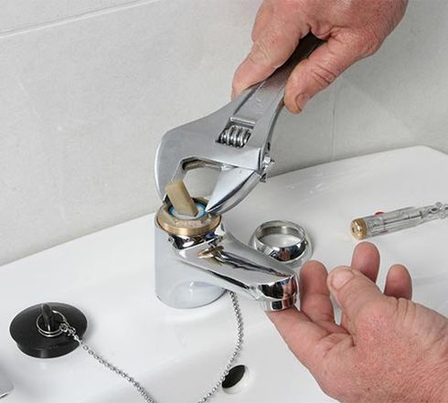 Fixing Faucet — Drain Backups in Shelby Township, MI
