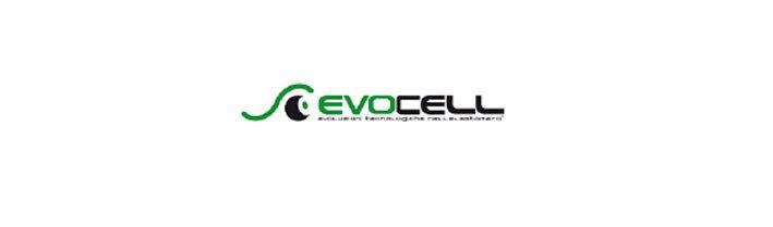 EVOCELL logo with a green wave and text.