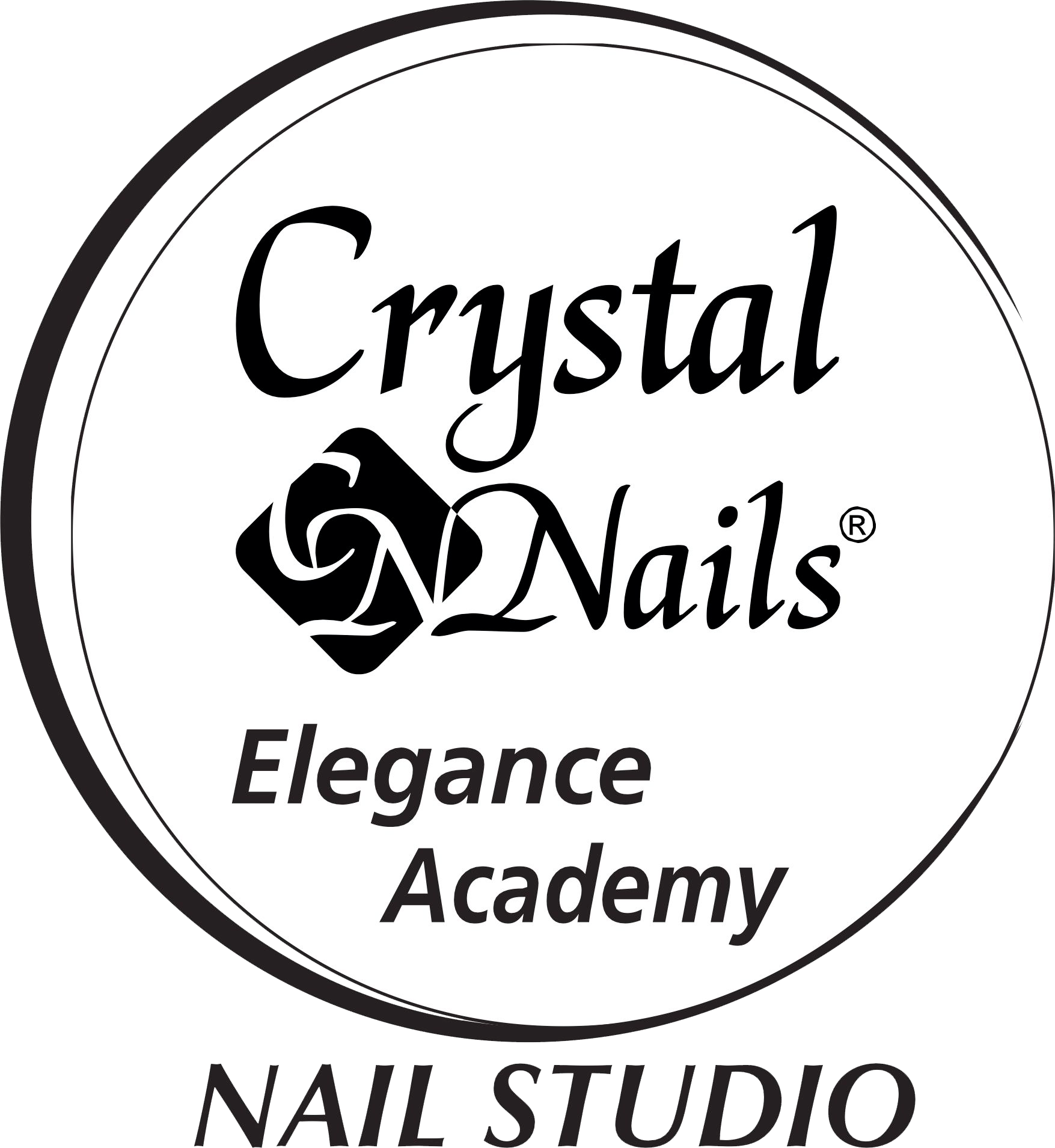 Elegance Academy Crystal Nails
