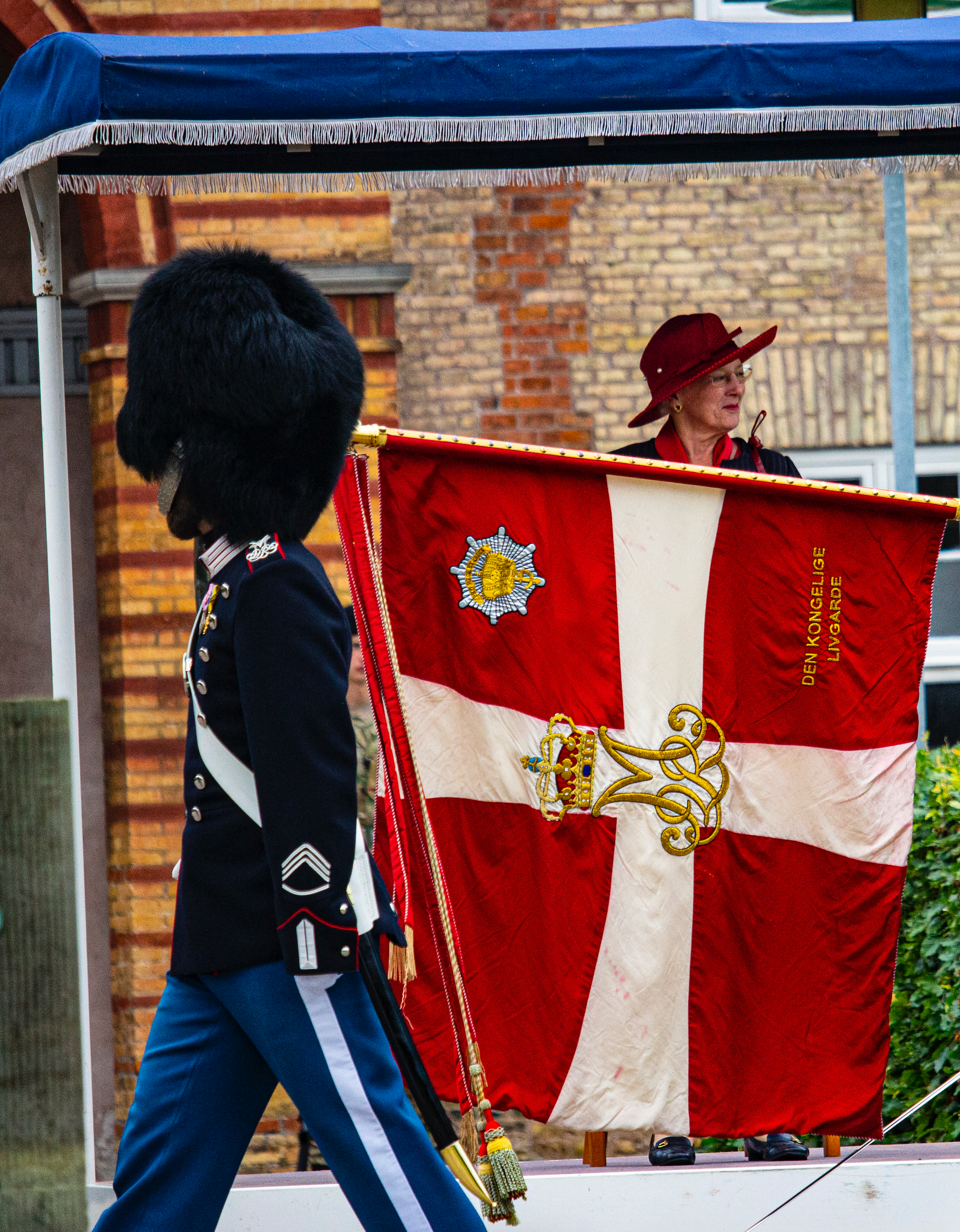 dronngingen til parade