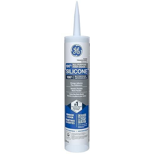 Silicone sealant used to seal greenhouse windows and doors