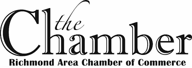 The logo for the richmond area chamber of commerce