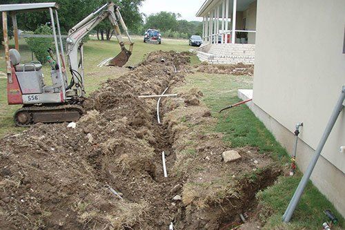 Repairing Old Sprinkler System — Fredericksburg, TX — Water Works Sprinkler Co.