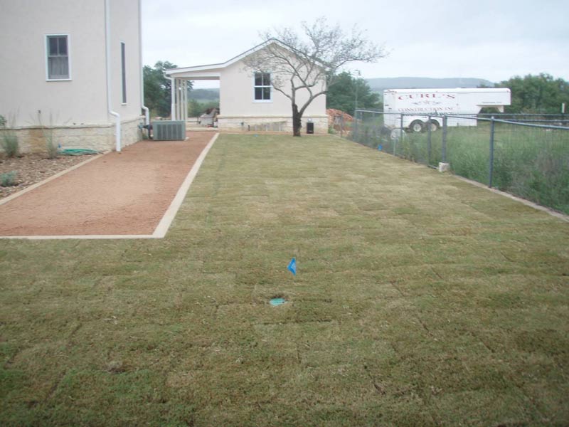 A Lawn with Sprinkler — Fredericksburg, TX — Water Works Sprinkler Co.