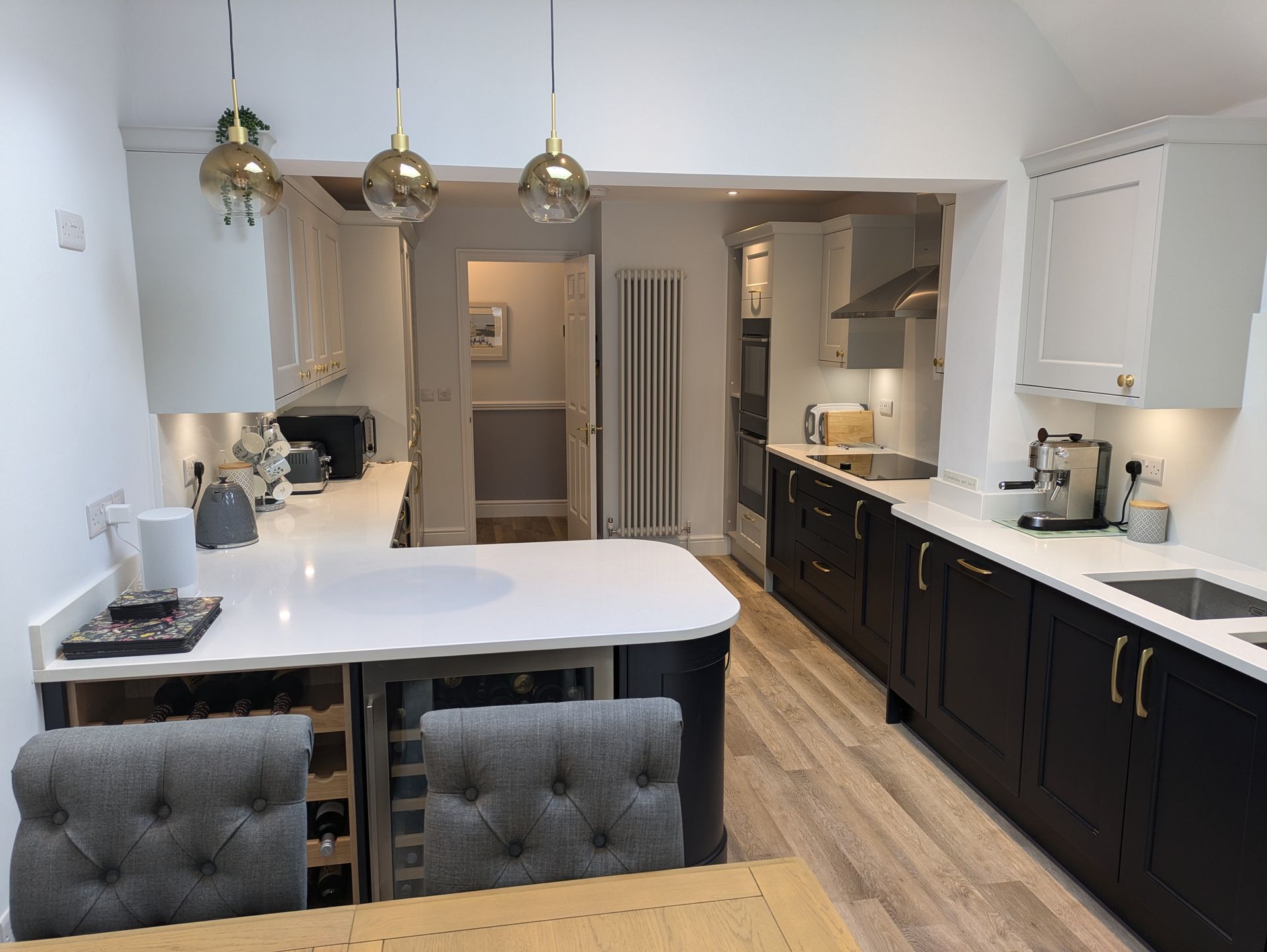 Wakefield Indigo & Light Grey (Ashtead) Fitted by Price Kitchens