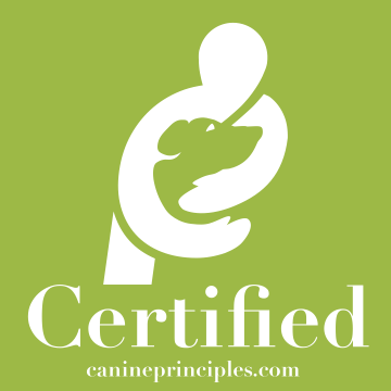 Lisa has a canine coaching diploma here is the logo