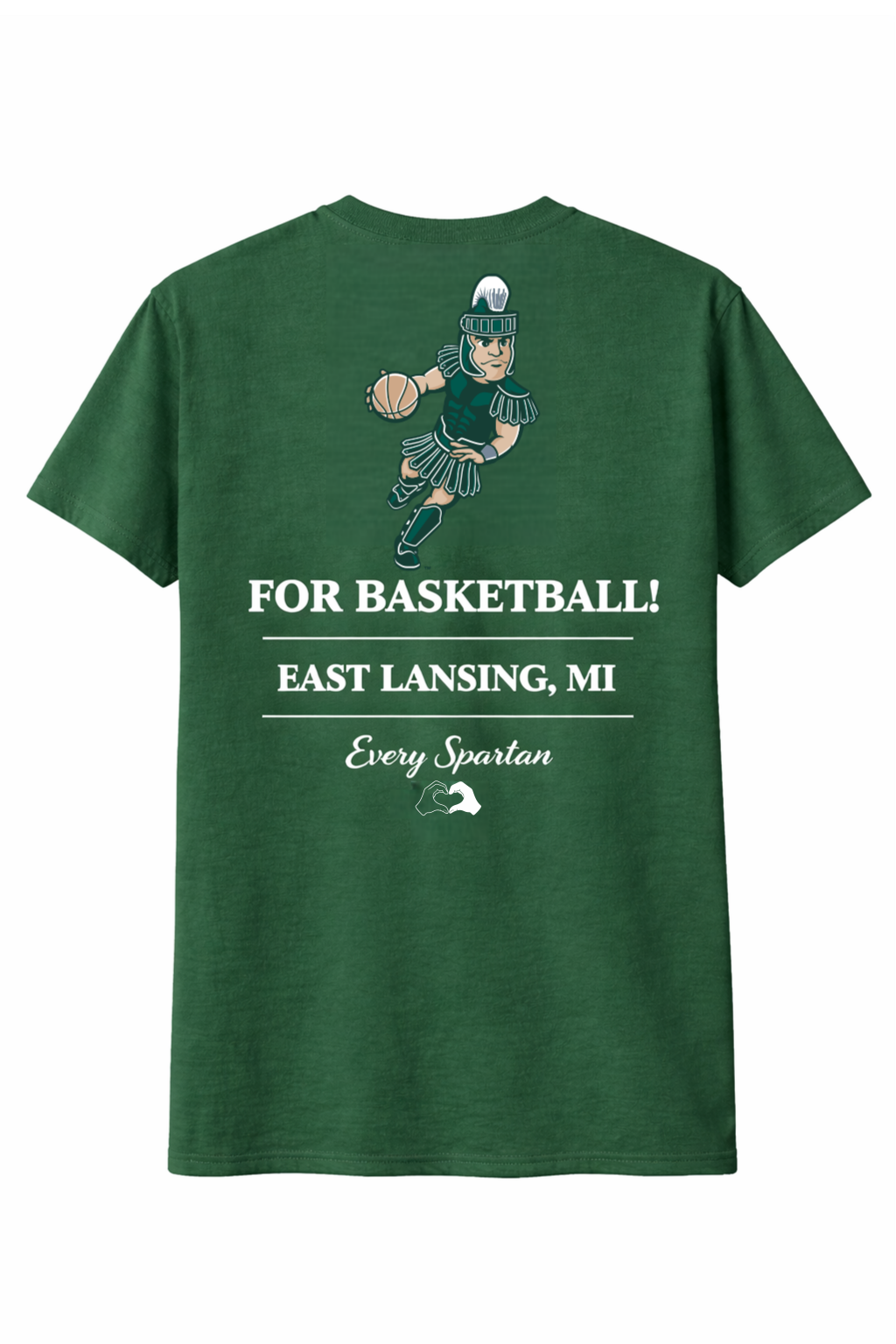 Unisex Jersey Short Sleeve Tee (beautiful day basketball) BELLA+CANVAS® Forest