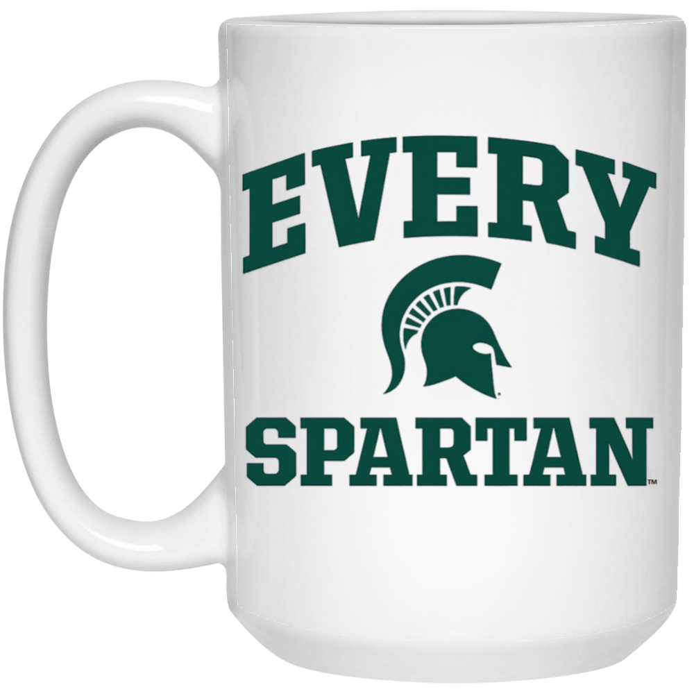 15oz. Ceramic Mug Every Spartan Helmet