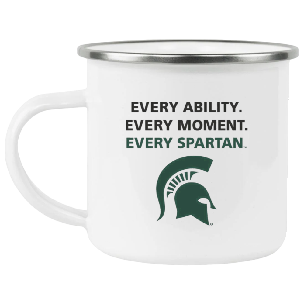 12oz Enamel Camping Mug Manifesto