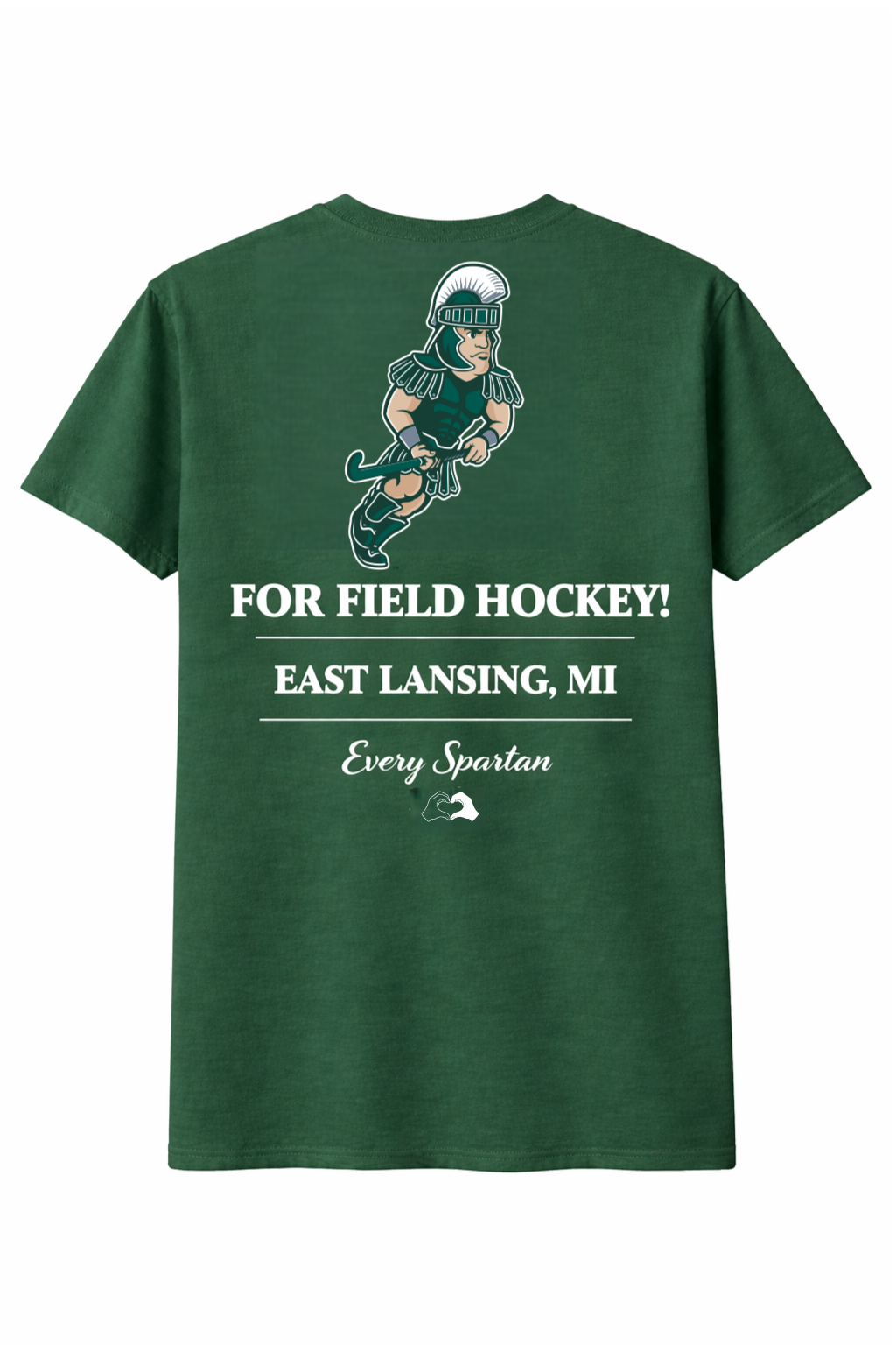Unisex Jersey Short Sleeve Tee (beautiful day field hockey) BELLA+CANVAS® Forest