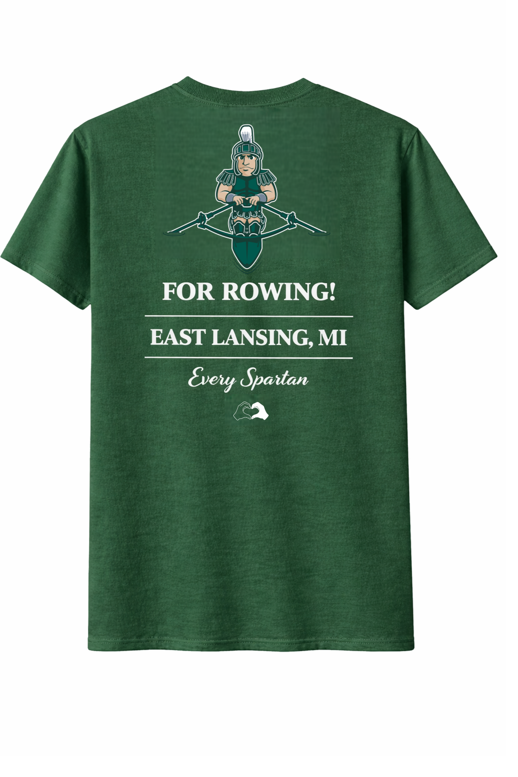 Unisex Jersey Short Sleeve Tee (beautiful day rowing) BELLA+CANVAS® Forest