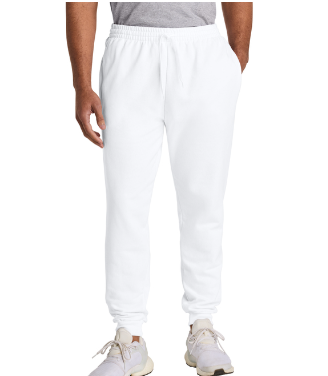 Unisex CVC Ring Spun Pocket Jogger (every spartan helmet) Jerzees Ultimate™ White