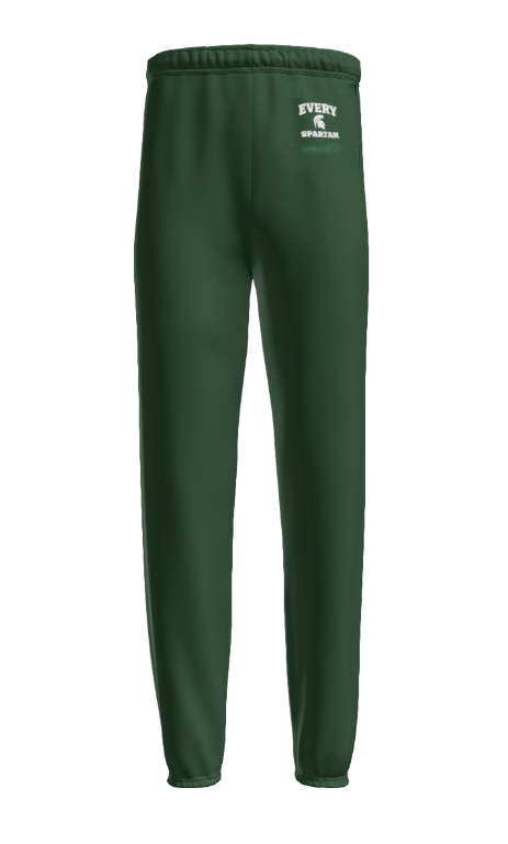 NuBlend® Sweatpant (every spartan helmet) Jerzees® Forest Green