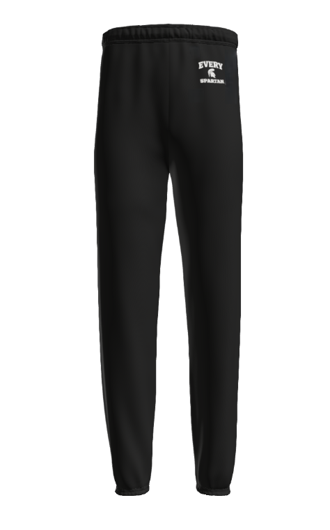 NuBlend® Sweatpant (every spartan helmet) Jerzees® Black