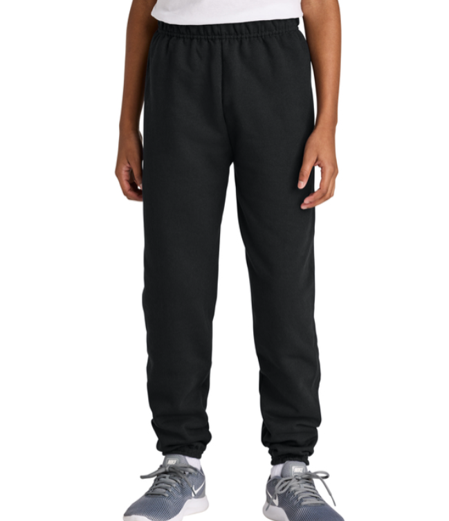 Youth NuBlend® Sweatpant (every spartan helmet) Jerzees® Black