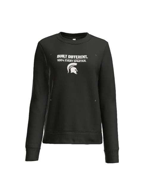 Light green sweatshirt with 