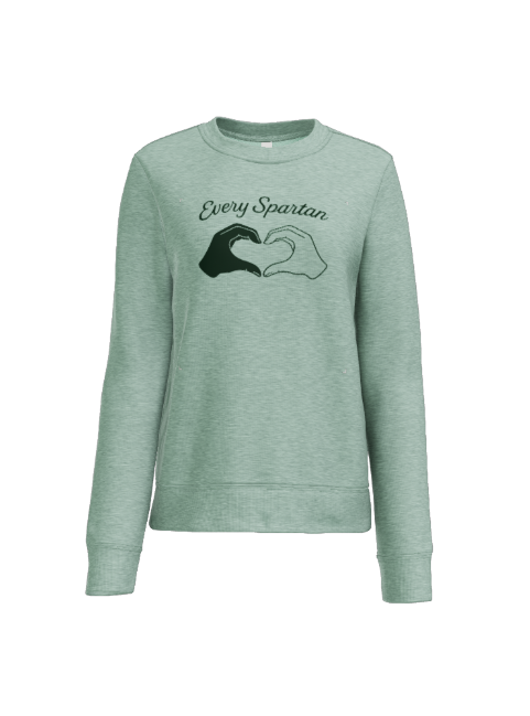 Cream sweatshirt with 