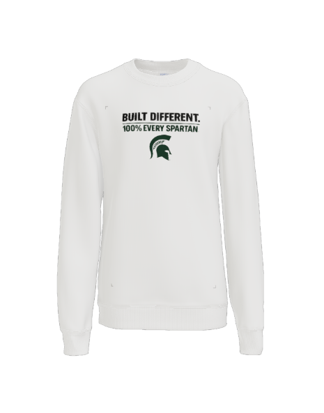 Gray sweatshirt with 