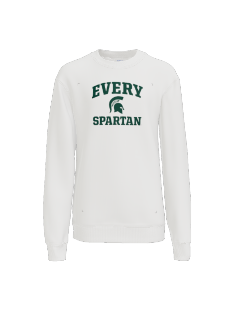 Grey sweatshirt with 