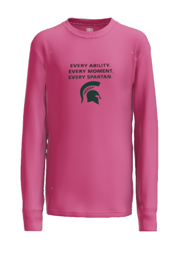 Long Sleeve Core Cotton Tee (manifesto) Port & Co™ Sangria