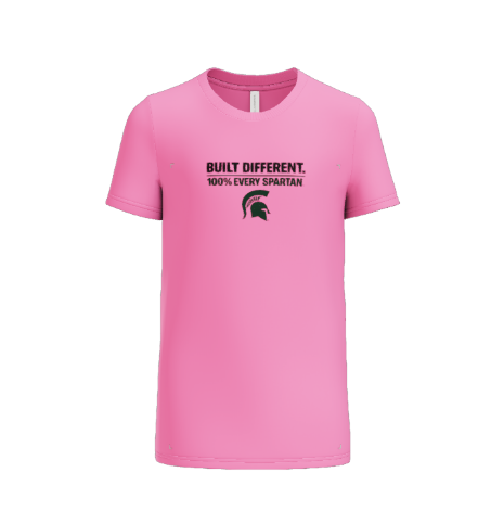 Pink T-shirt with the text 