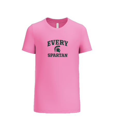 Pink t-shirt with 