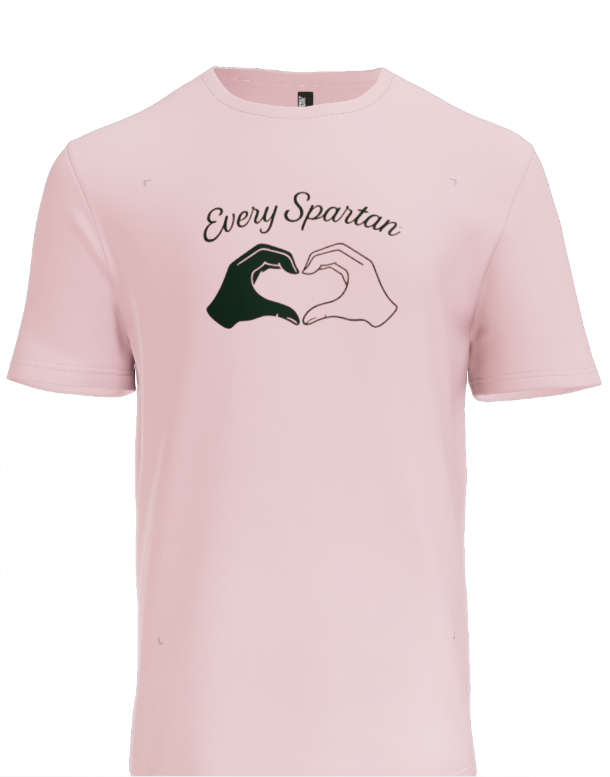 Pink t-shirt with 