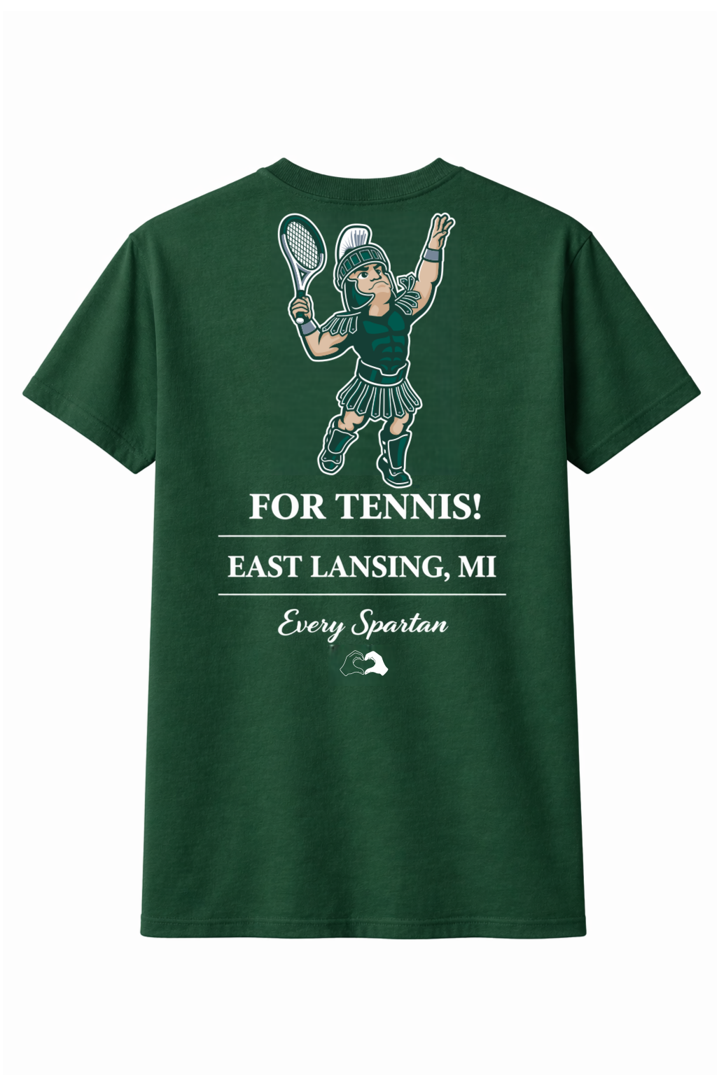 Unisex Jersey Short Sleeve Tee (beautiful day tennis) BELLA+CANVAS® Forest