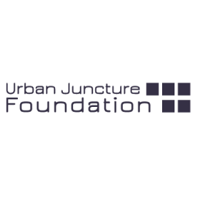 The urban junction foundation logo is on a white background.