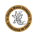 A logo for earwig music company celebrating 40 years.