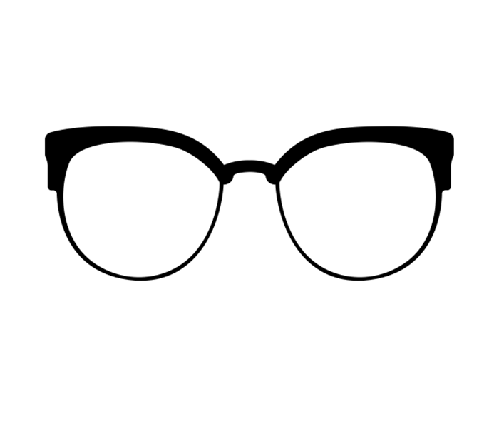 Pictogramme lunettes monture