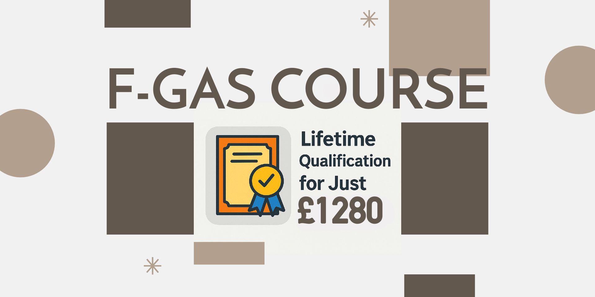 F-Gas Course: Secure Your Lifetime Qualification for Just £1280