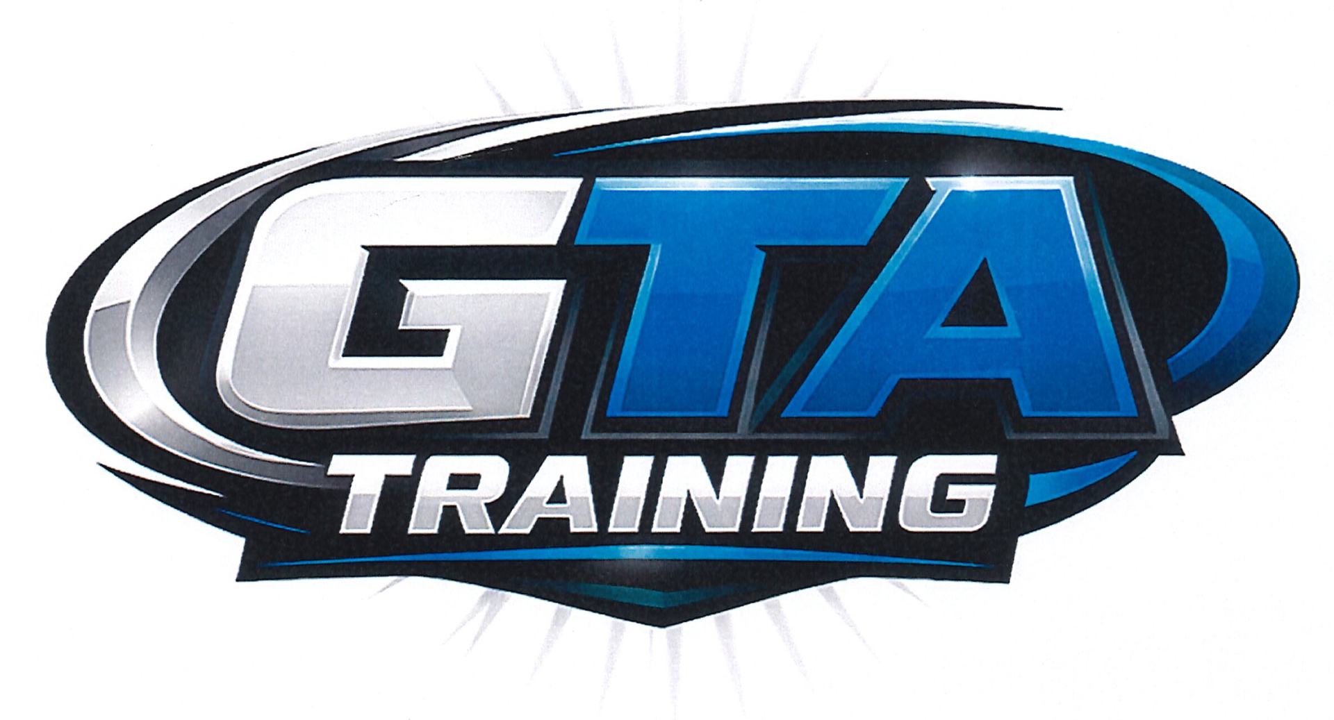 The logo for g.t.a a.c.s centre is blue on a white background.