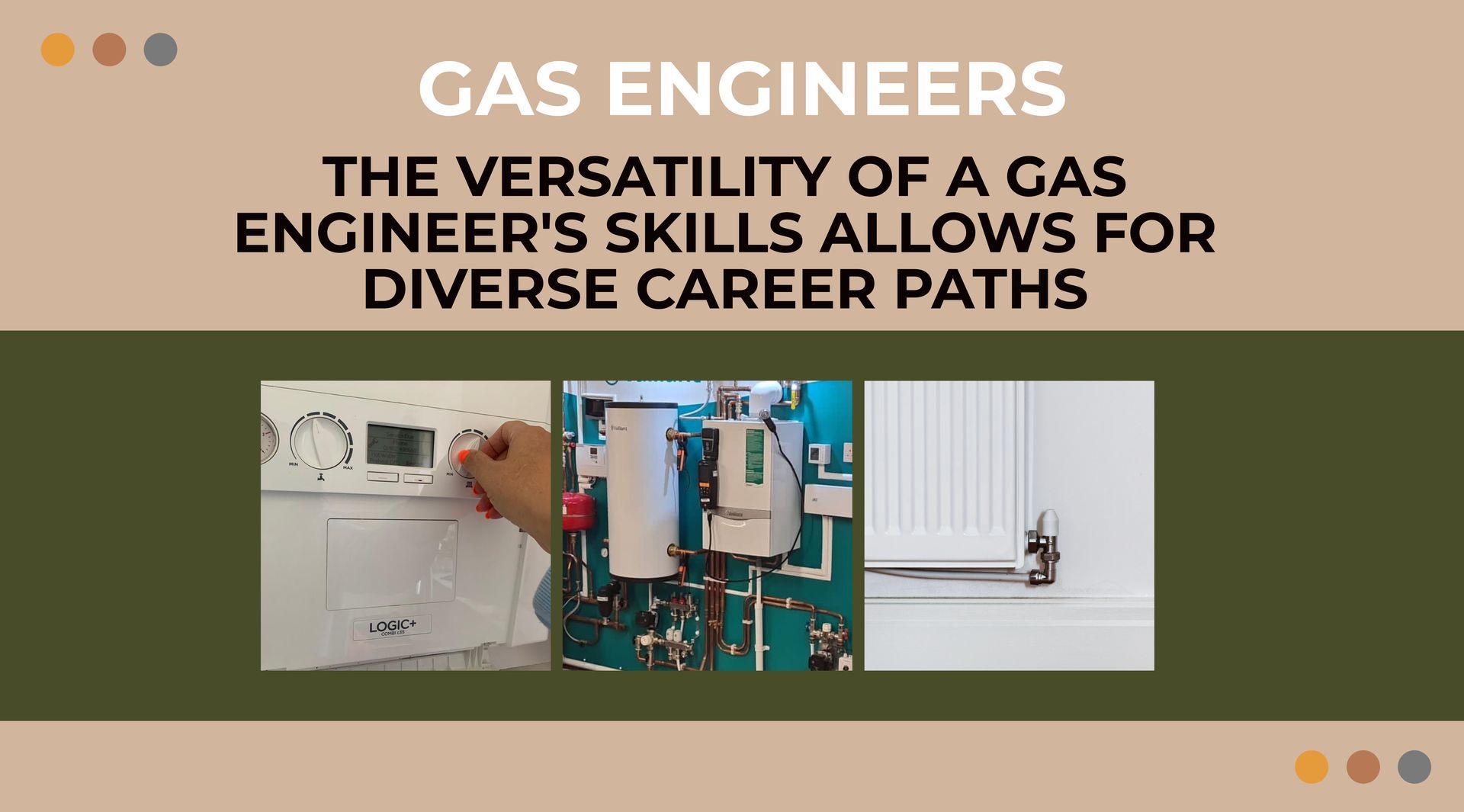 Gas engineers the versatility of a gas engineer 's skills allows for diverse career paths