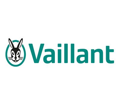 A logo for a company called vaillant with a rabbit on it.